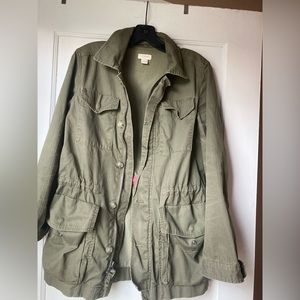 J Crew Factory utility jacket, size small